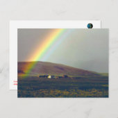 De Vallei van het San Luis na Regen Briefkaart (Voorkant / Achterkant)