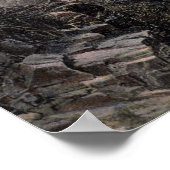 De vallei van het Uitzicht van de bergen Poster (Hoek)