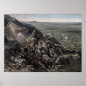 De vallei van het Uitzicht van de bergen Poster (Voorkant)