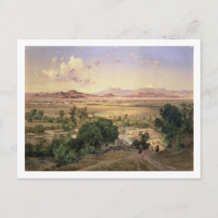 De vallei van Mexico van de Lage Ridge van Tacubay Briefkaart