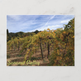 De Vallei van Sonoma Briefkaart