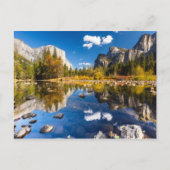 De Vallei van Yosemite in Herfst Briefkaart (Voorkant)