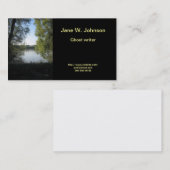 De vallei visitekaartje (Voorkant / Achterkant)