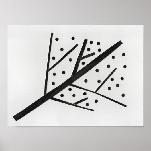 De Vallende Boom Poster (Voorkant)