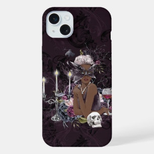 De Vampier Droevige Gotische Vampy Glam Donkere iPhone 15 Plus Case