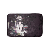 De vampier | Moody Gothic Vampy Glam Bleke Skin Badmat (Voorkant)