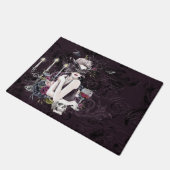 De vampier | Moody Gothic Vampy Glam Bleke Skin Deurmat (Schuin)