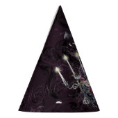 De vampier | Moody Gothic Vampy Glam Bleke Skin Feesthoedjes (Links)