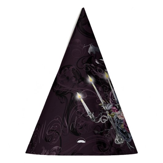 De vampier | Moody Gothic Vampy Glam Bleke Skin Feesthoedjes (Links)