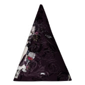 De vampier | Moody Gothic Vampy Glam Bleke Skin Feesthoedjes (Rechts)