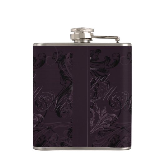 De vampier | Moody Gothic Vampy Glam Bleke Skin Heupfles (Achterkant)