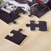 De vampier | Moody Gothic Vampy Glam Bleke Skin Legpuzzel (Zijkant)