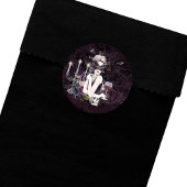 De vampier | Moody Gothic Vampy Glam Bleke Skin Ronde Sticker