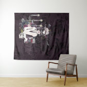 De vampier | Moody Gothic Vampy Glam Bleke Skin Wandkleed (In Situ (horizontaal))