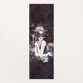 De vampier | Moody Gothic Vampy Glam Bleke Skin Yogamat (Voorkant)