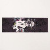 De vampier | Moody Gothic Vampy Glam Bleke Skin Yogamat (Voorkant (horizontaal))