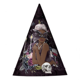 De vampier | Moody Gothic Vampy Glam Dark Skin Feesthoedjes