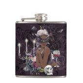 De vampier | Moody Gothic Vampy Glam Dark Skin Heupfles (Voorkant)