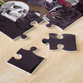 De vampier | Moody Gothic Vampy Glam Dark Skin Legpuzzel (Zijkant)