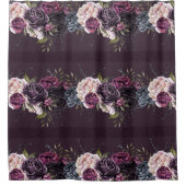 De vampier | Moody Gothic Vampy Glam Douchegordijn (Voorkant)