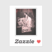 De Vampier (Philip Burne-Jones, 1897) Sticker (Vel)