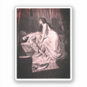 De Vampier (Philip Burne-Jones, 1897) Sticker (Voorkant)