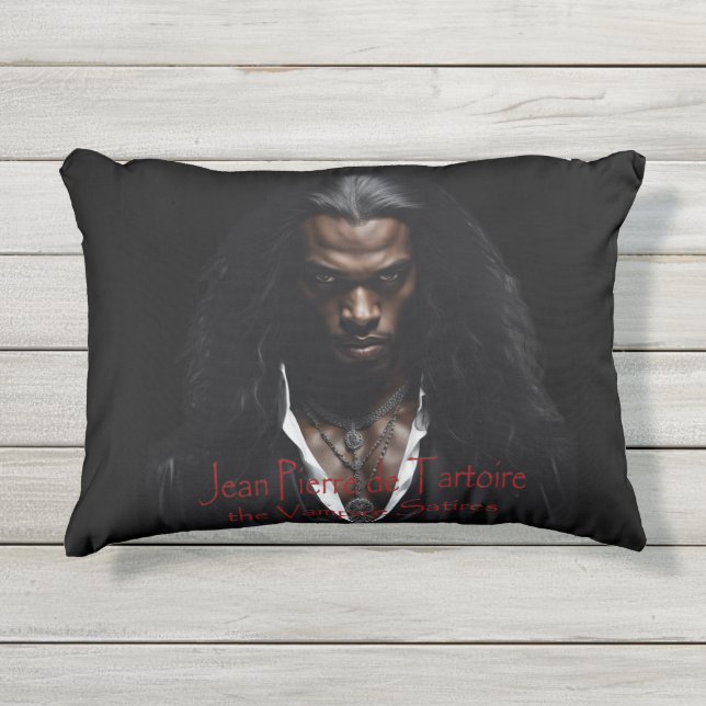 De Vampier Satires Hoesje Kunst Buitenkussen (Voorkant)