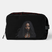 De Vampier Satires Hoesje Kunst Toilettasje (Achterkant)