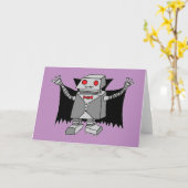 De Vampier van de robot Kaart (Gele Bloem)