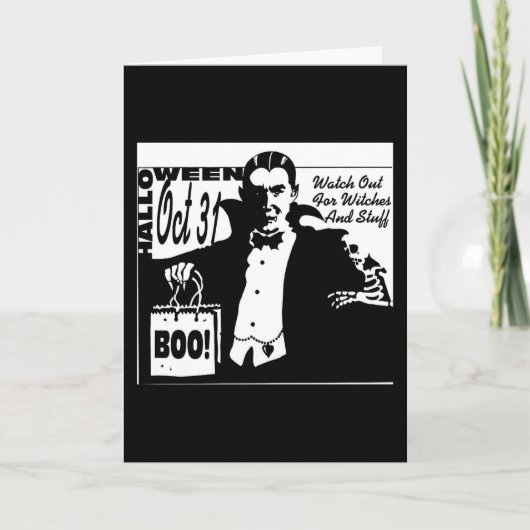 De Vampier van Dracula Kaart (Voorkant)