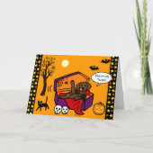 De Vampier van het Laboratorium van de Chocolade Kaart (Voorkant)