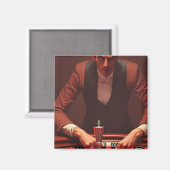 De Vampire Casino Dealer Magneet (Voorkant / Achterkant)
