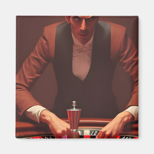 De Vampire Casino Dealer Magneet