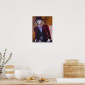 De Vampire - Originele kunst van Dori Hart Poster (Keuken)