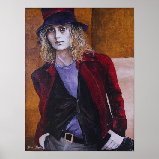 De Vampire - Originele kunst van Dori Hart Poster (Voorkant)