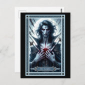 De Vampire Tarot Kaart (Voorkant / Achterkant)