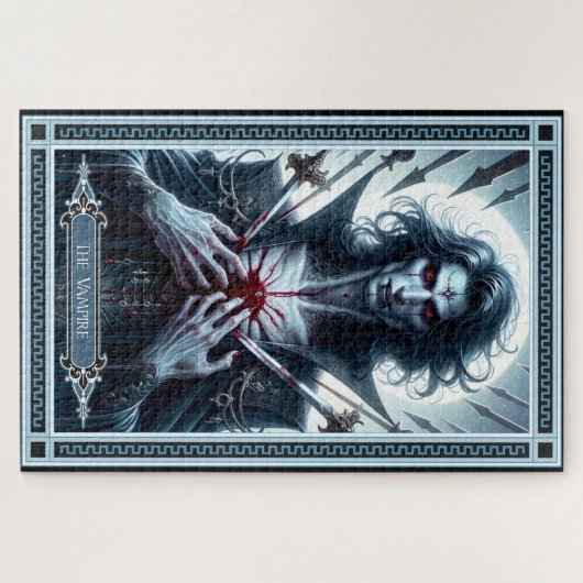 De Vampire Tarot Kaart Legpuzzel (Horizontaal)