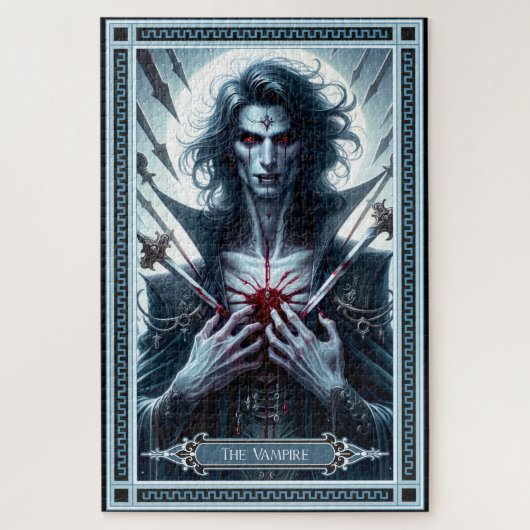 De Vampire Tarot Kaart Legpuzzel (Verticaal)