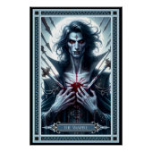 De Vampire Tarot Kaart Perfect Poster (Voorkant)