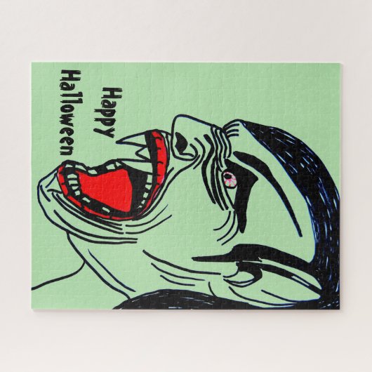 DE VAMPIRES-BITE LEGPUZZEL (Horizontaal)