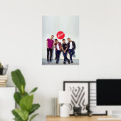 De Vamps Poster (Thuiskantoor)