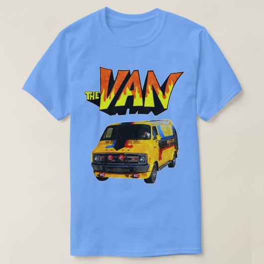De Van 70s Cult Classic Comedy Fan Art T-shirt (Design voorkant)