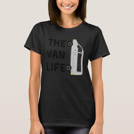 De Van Life Avontuur Nomaden T-shirt (Voorkant)