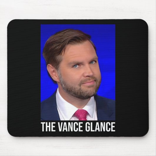 De Vance blik - Grappige Jd Vance Muismat (Voorkant)