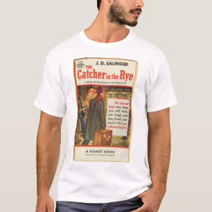 De vanger in het Hoesje van het Rye Book T-shirt