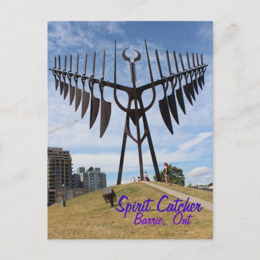 De Vanger van de geest Briefkaart (Voorkant)