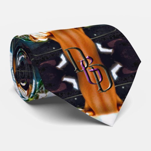 De vangst stropdas (Opgerold)