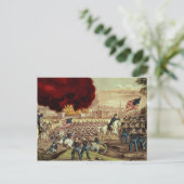 De vangst van Atlanta door het Leger van de Unie Briefkaart (Staand voorkant)