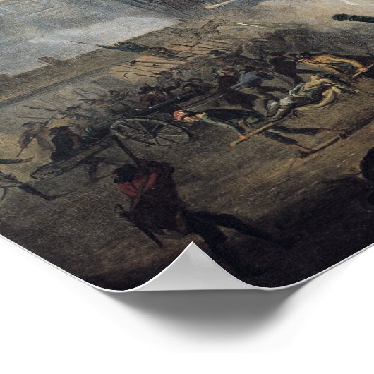 De vangst van de Bastille, 14 juli 1789 Poster (Hoek)