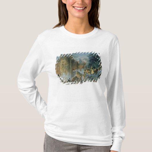 De vangst van de Bastille, 14 juli 1789 T-shirt (Voorkant)